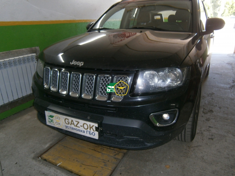 Установка ГБО на авто Jeep Compass газ на машину Gaz Ok Газ ОК Киев